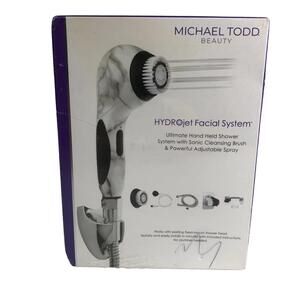 Michael Todd Beauty Hydrojet Pore-Purifying, Facial Cleansing System 6 Speed NEW